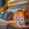 Colorful Owl Tabletop Crystal Diamond Art Kits for Adults,Special Shaped Crystal Owl Diamond Painting Kits for Beginners,Diamond Art Desktop Kits for Home Wall Decor.